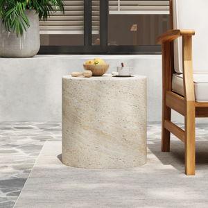 17 Stories Belsy Light Weight Concrete Outdoor Side Table