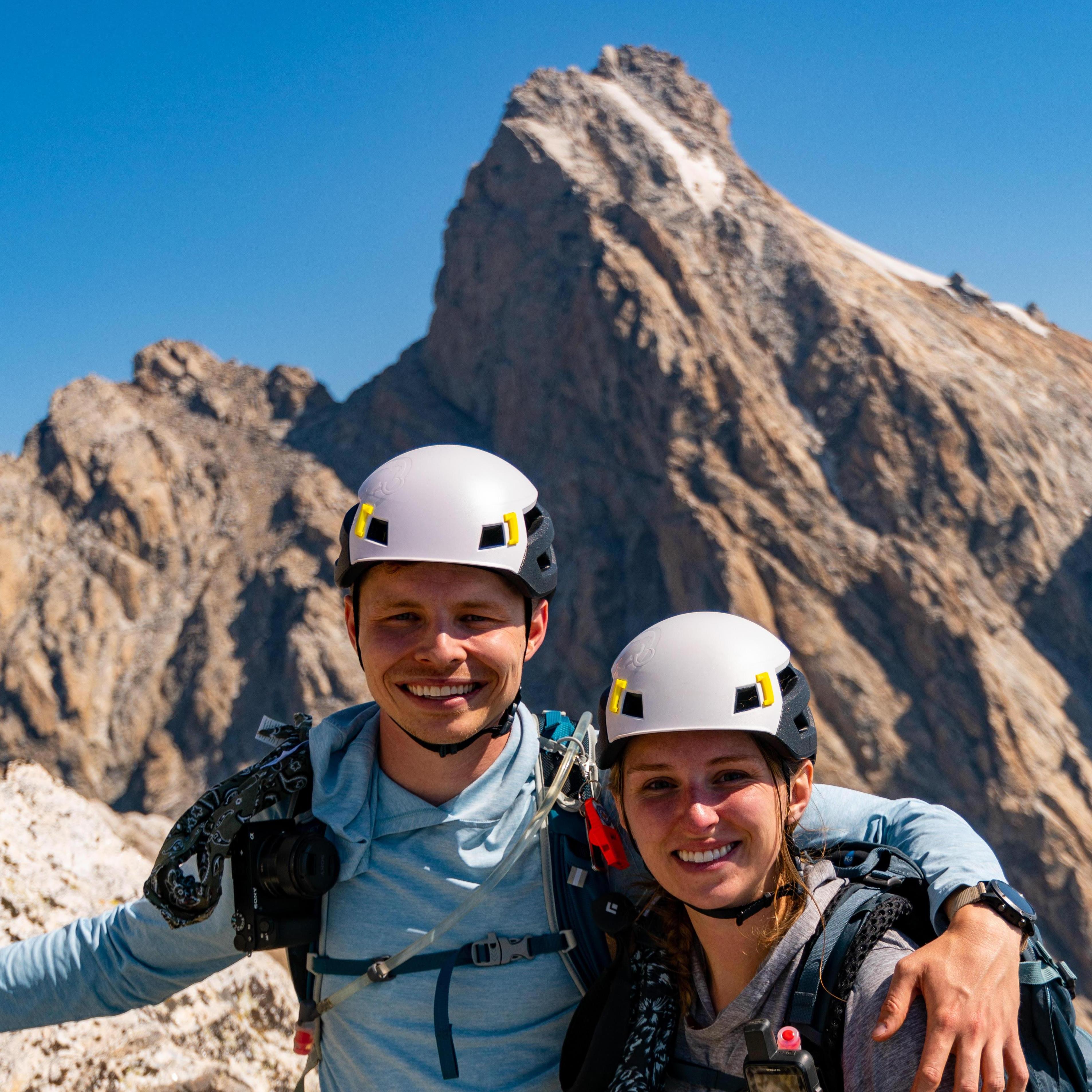 August 2021 climb of the Middle Teton in the Grand Tetons National Park