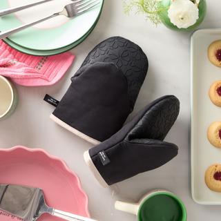 Spade Flower Mini Oven Mitt, Set of 2
