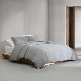 Modern Melange Cotton 3-Piece Comforter Set