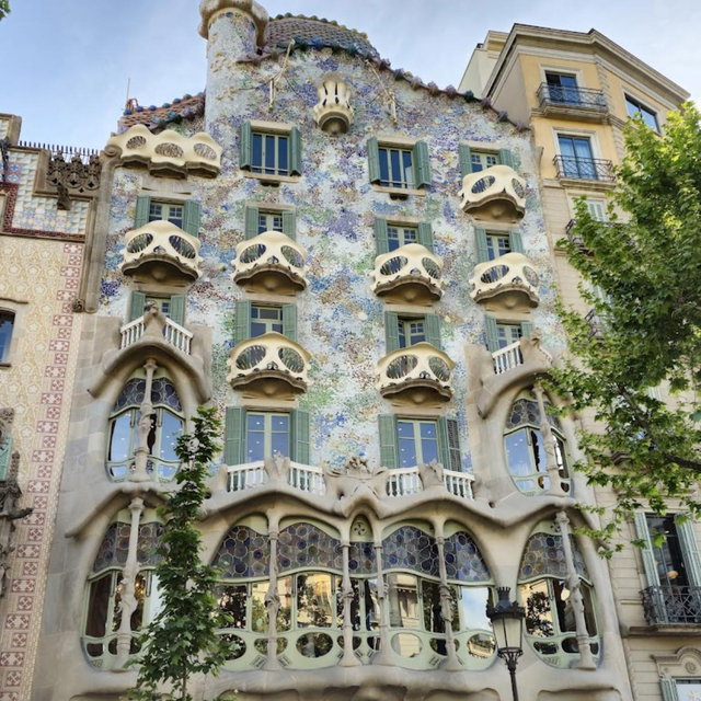 Entry into Casa Batllo