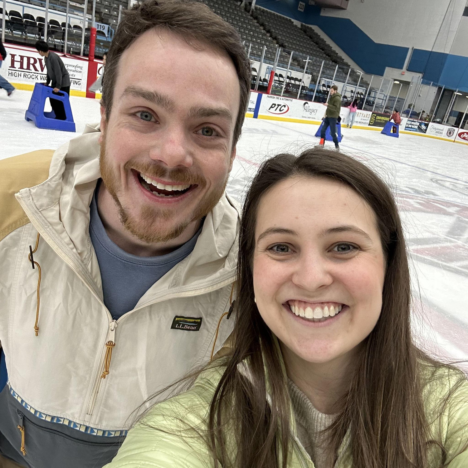 Carson is a great ice skater!