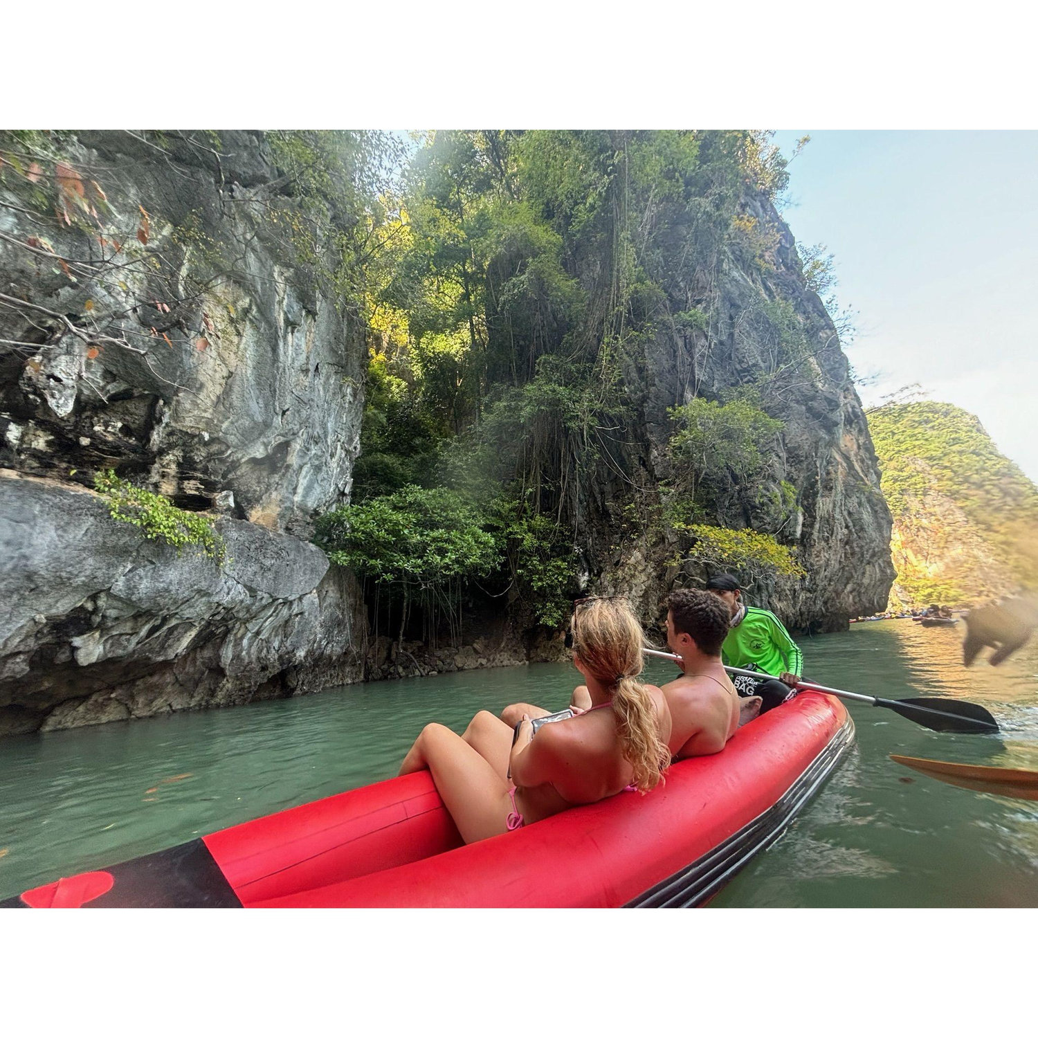 Thailand! This was in the Phang Nga Bay.