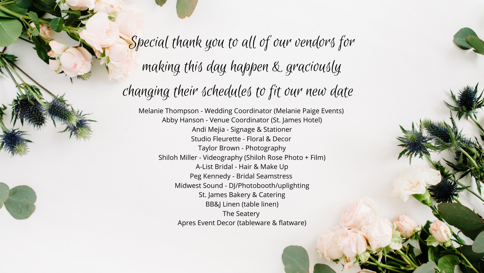 The Wedding Website of Ashley Christine and Chad Christian