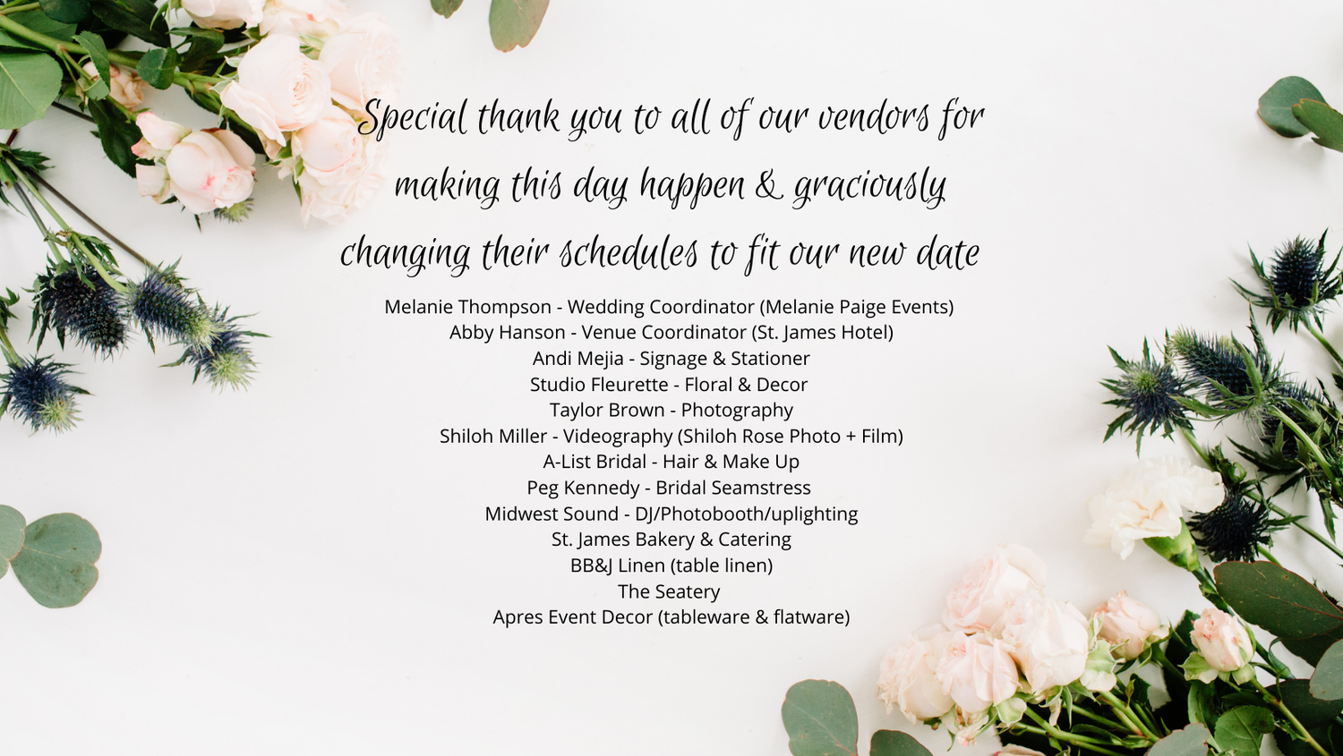 The Wedding Website of Ashley Christine and Chad Christian
