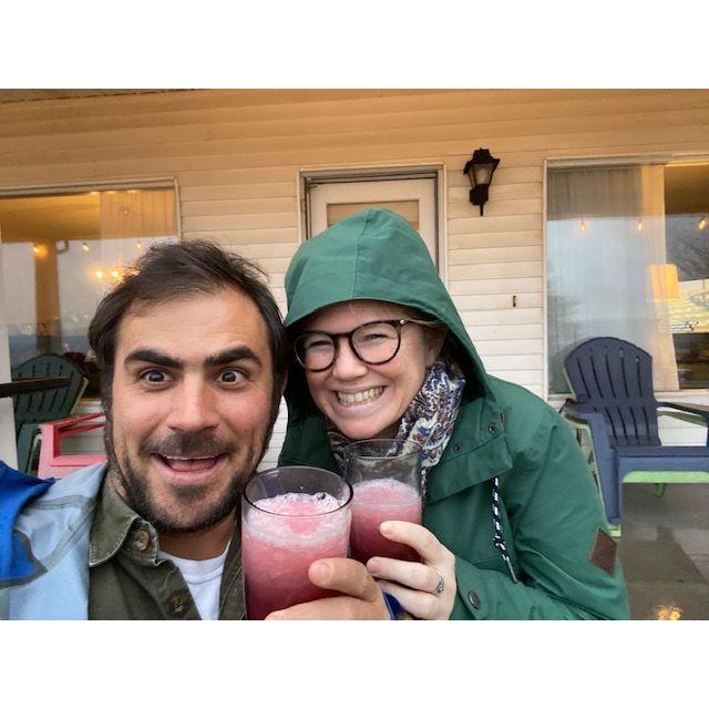 Cranberry daiquiris are dangerous(ly delicious)...