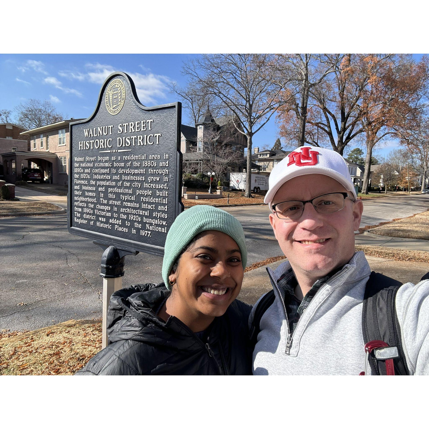 Jessie's tour of historic downtown Florence, Alabama.