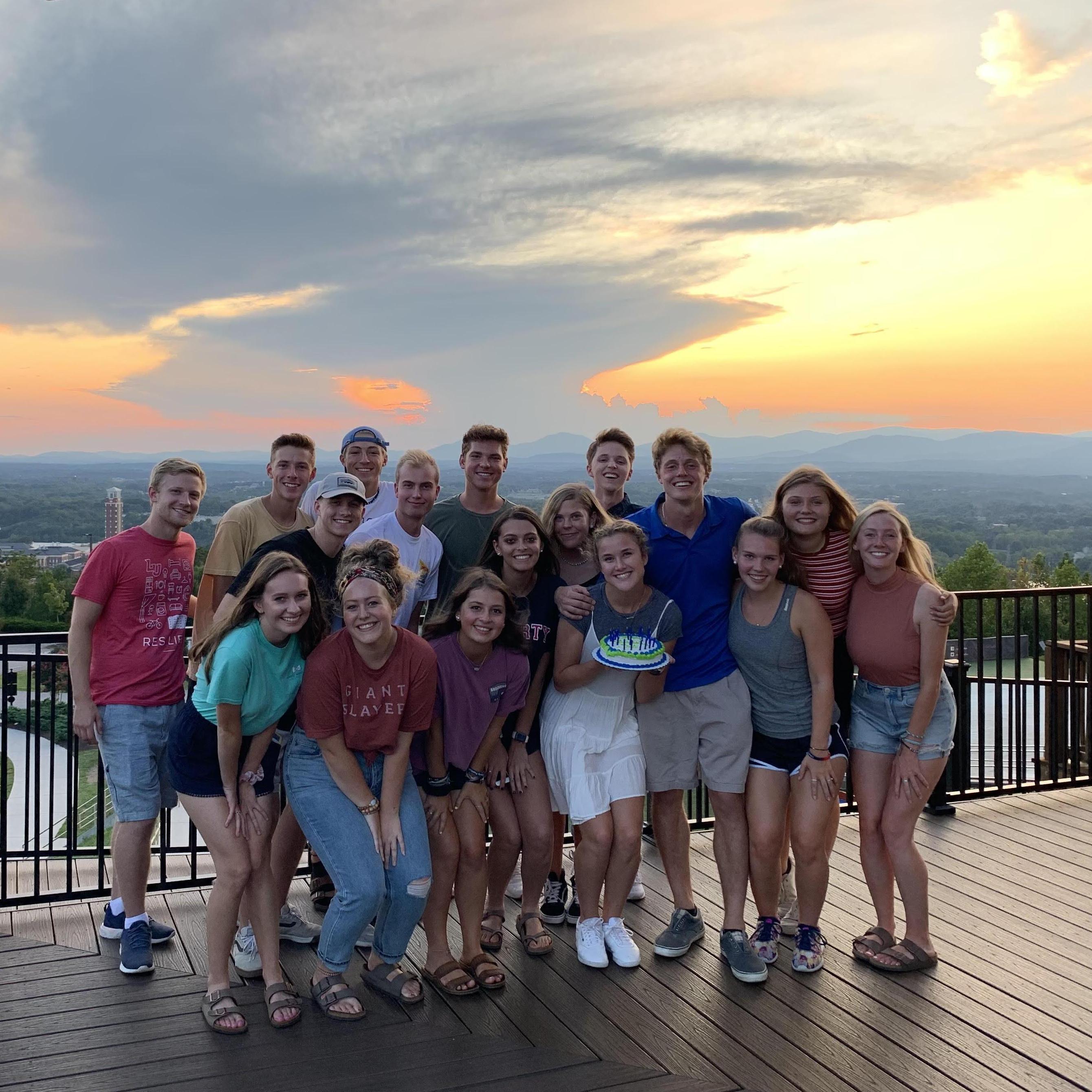 Brie's surprise bday party ~ planned by Alex with the help of some great friends (Aug, 2019)