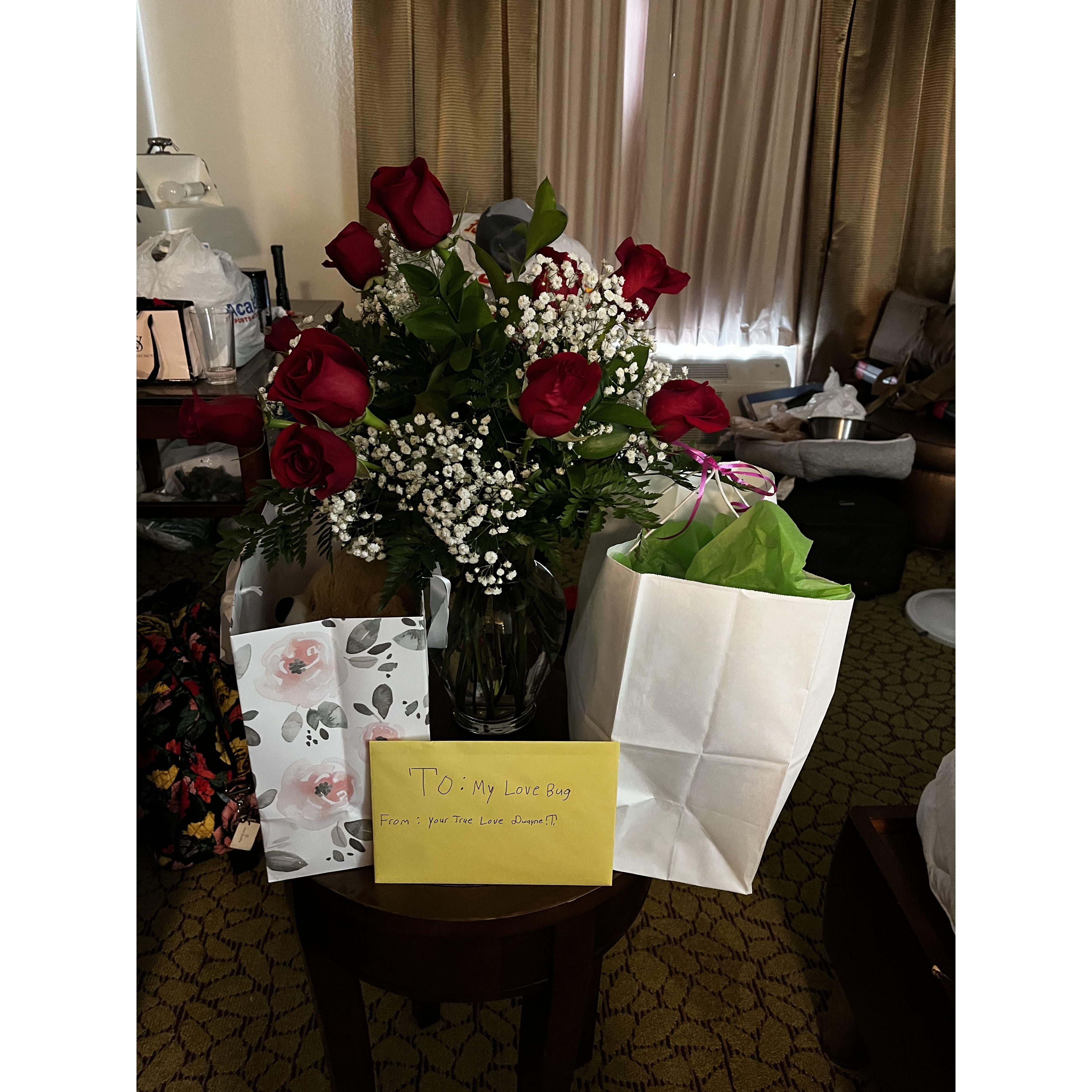 I love you gift after I got off work