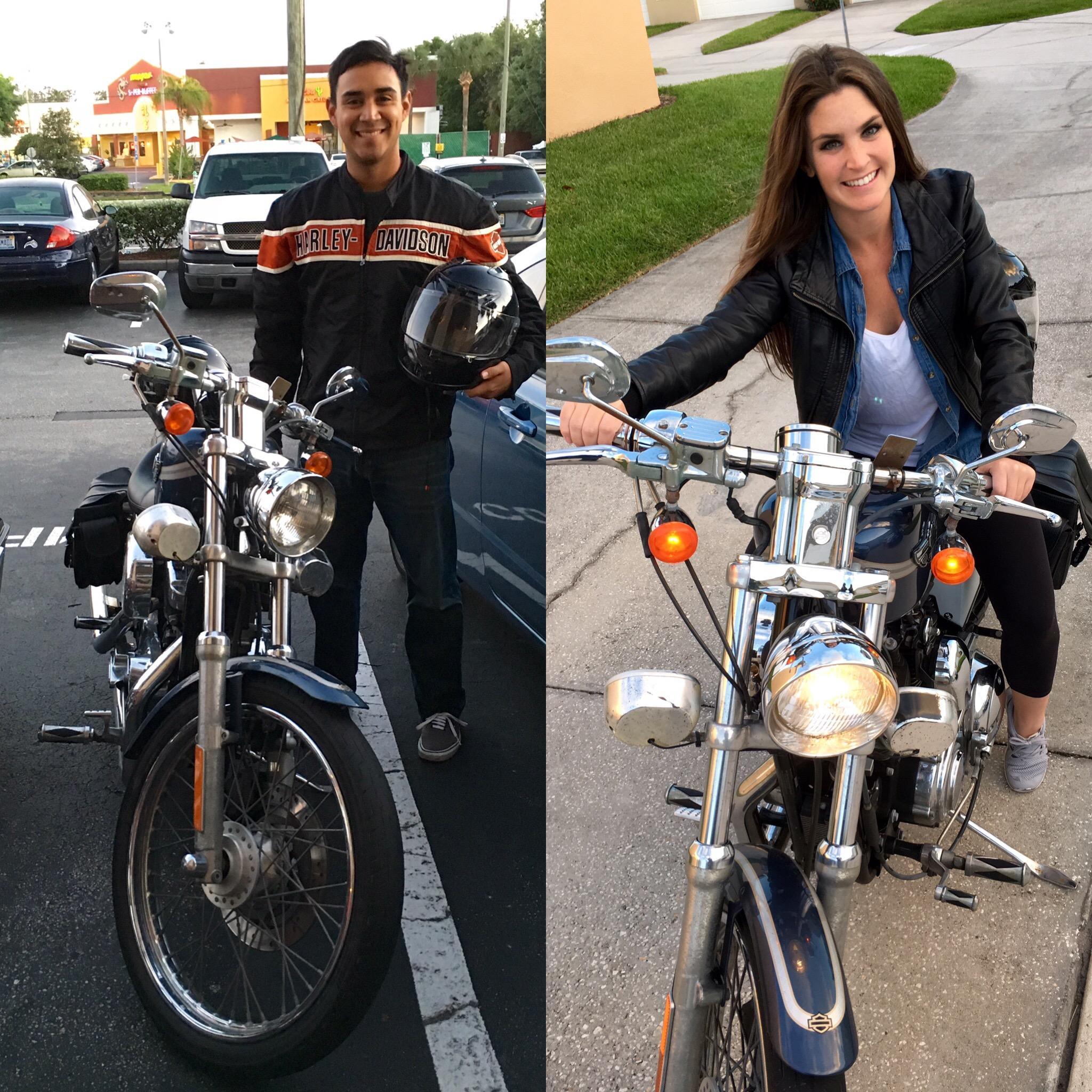 Abram and Kensley just take a casual ride with Veronica.