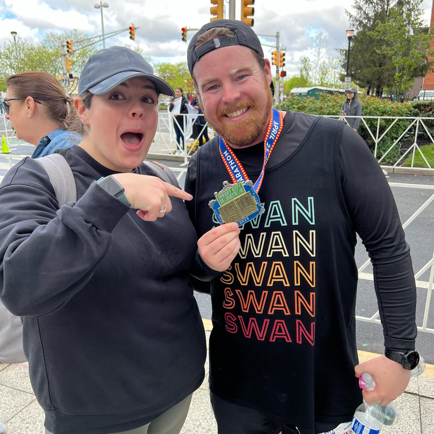 Brian’s first marathon!
