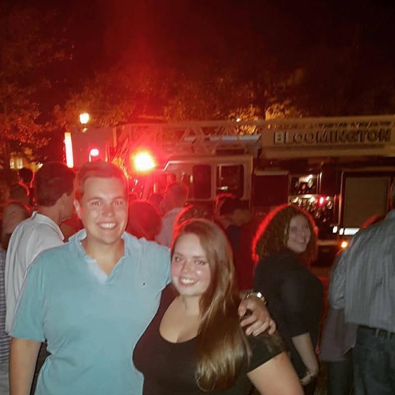 There were always shenanigans going on at the Lambda Chi Alpha house, such as random fire alarms (and photo bombs)!