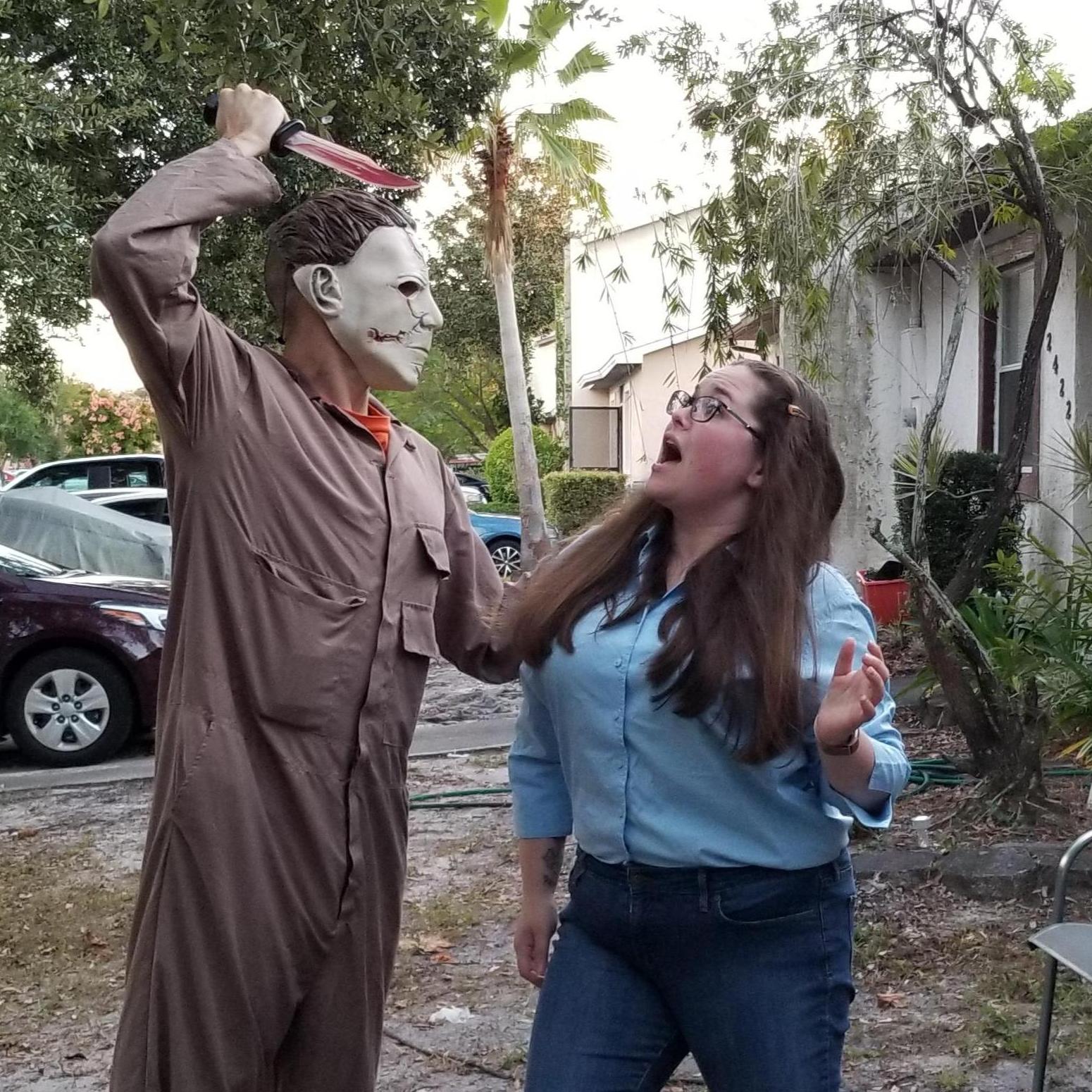 This is us! We love Halloween!