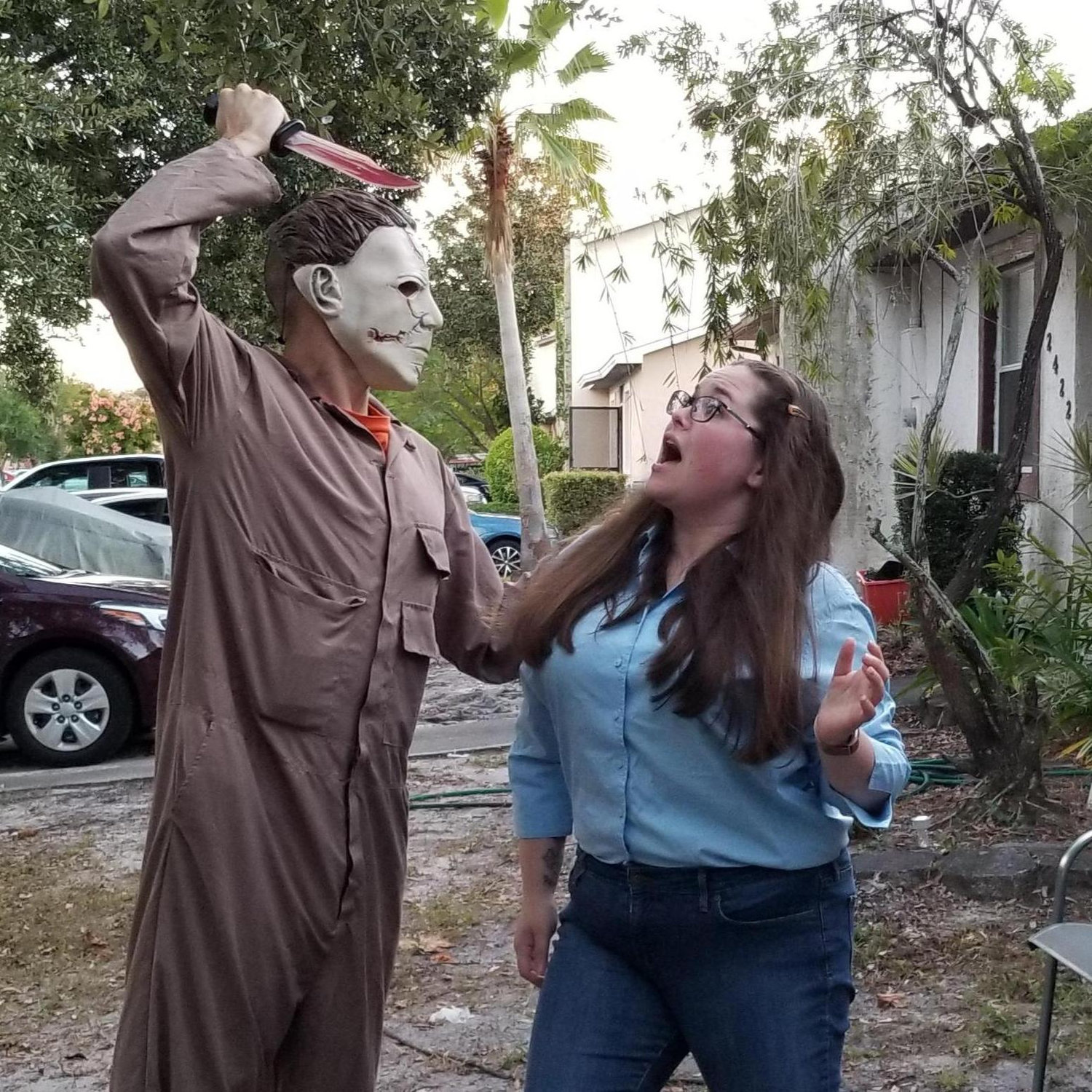 This is us! We love Halloween!