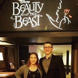 Chanhassen Dinner Theater seeing beauty and the beast!