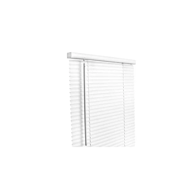 Living Accents Vinyl 1 in. Blinds 36 in. W X 64 in. H White Cordless