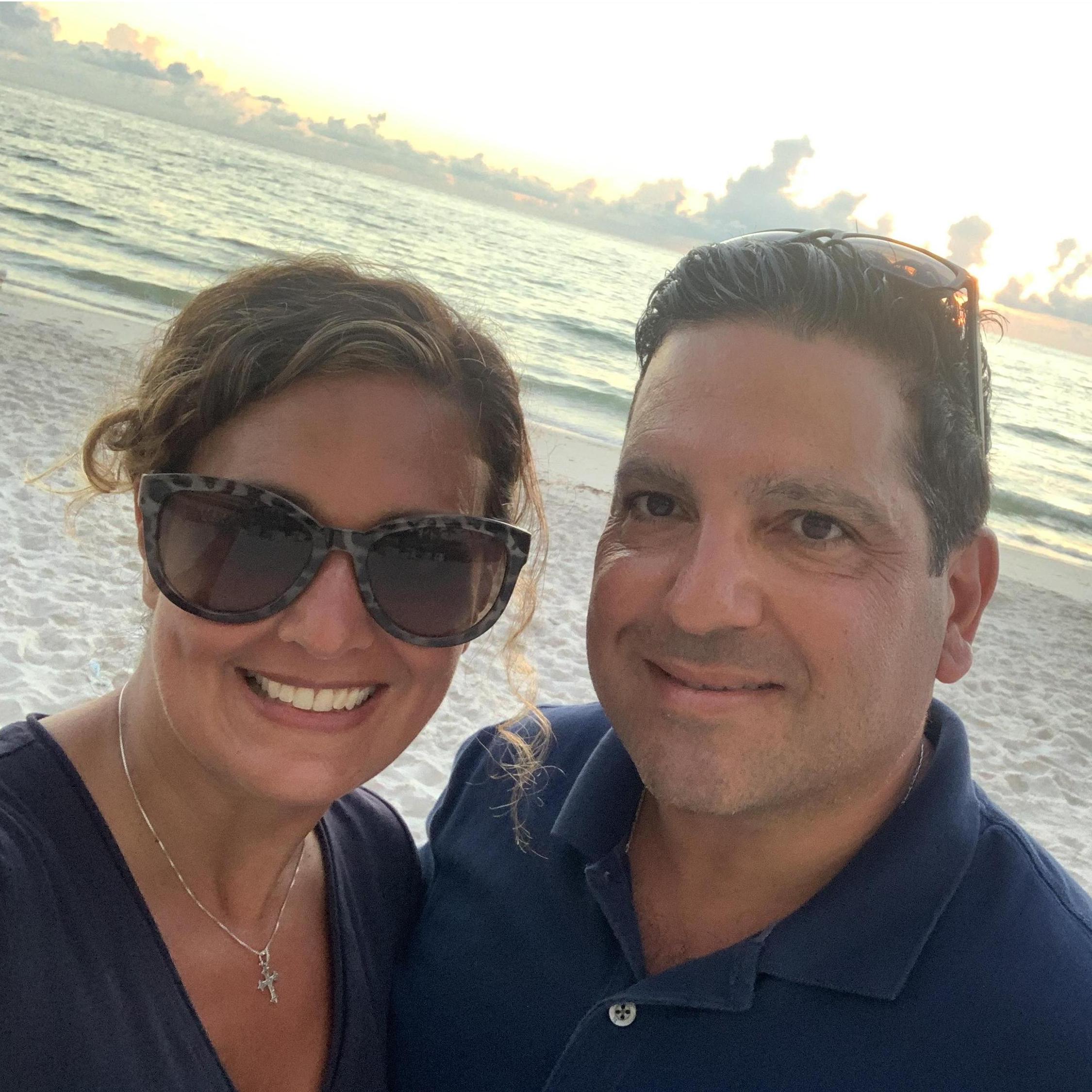 The first trip to Naples, Florida to meet more of Nicole's family. Photo taken at Bayleen's, September 2020