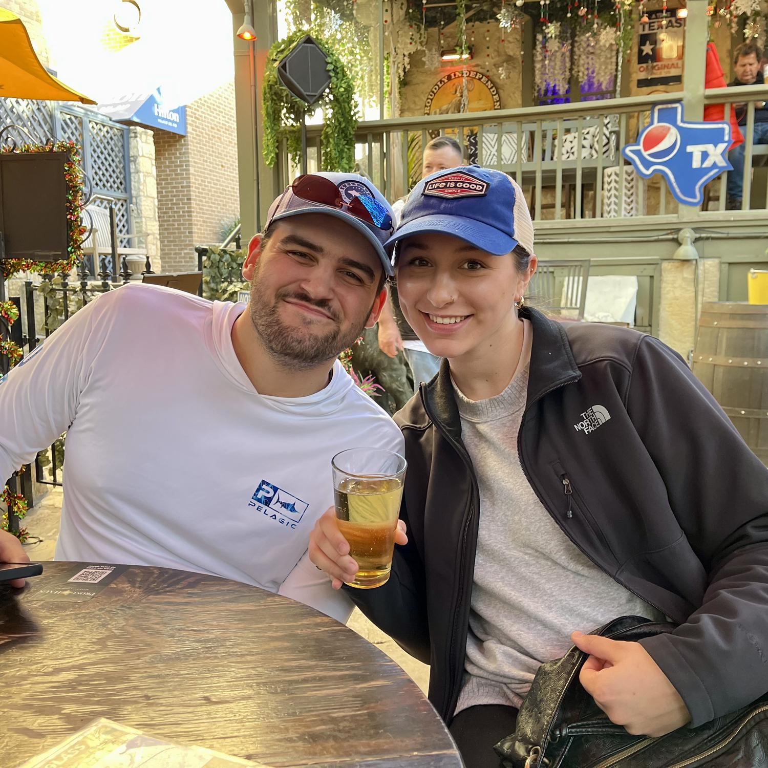 Cute pic from our San Antonio trip.