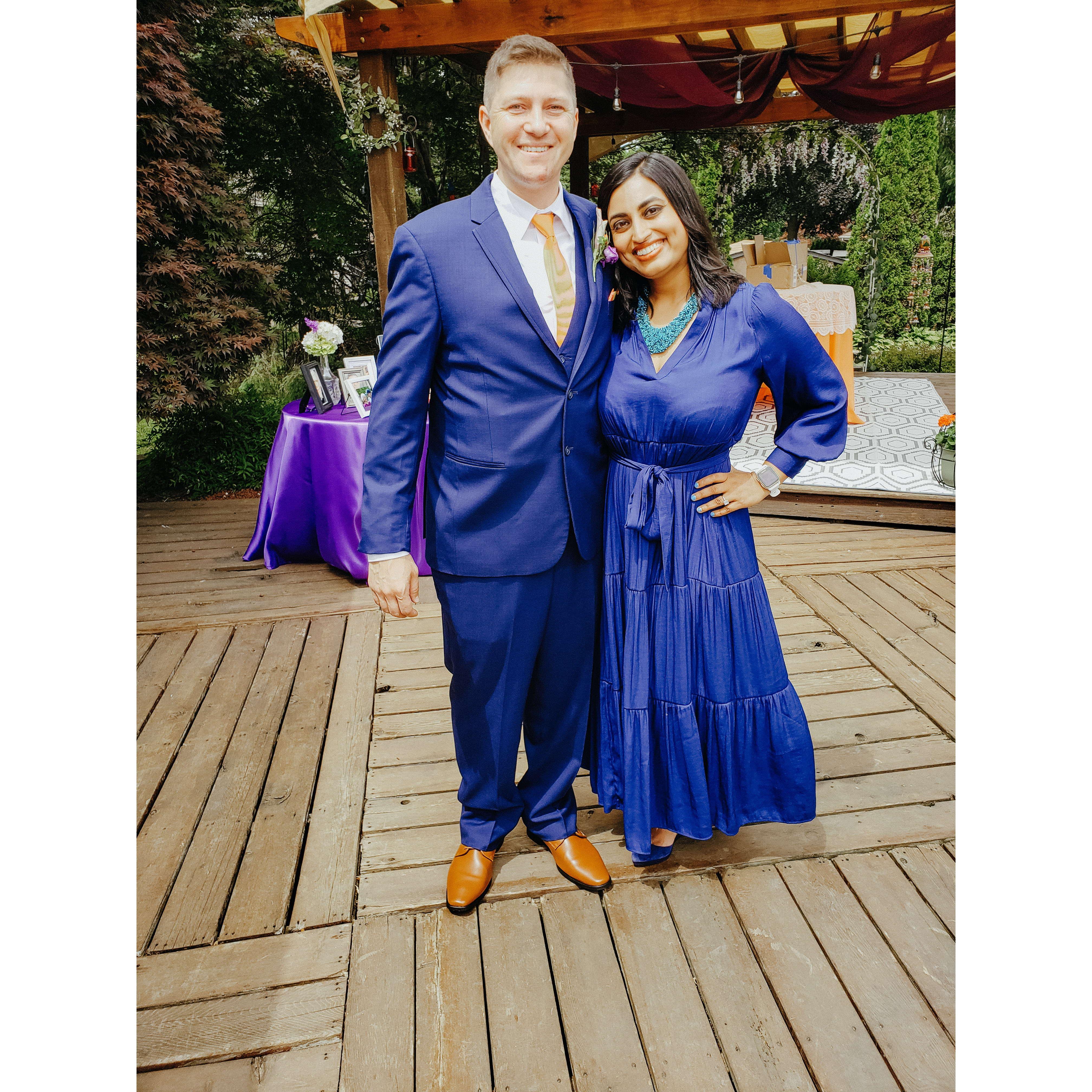 Scored myself the Best Man!