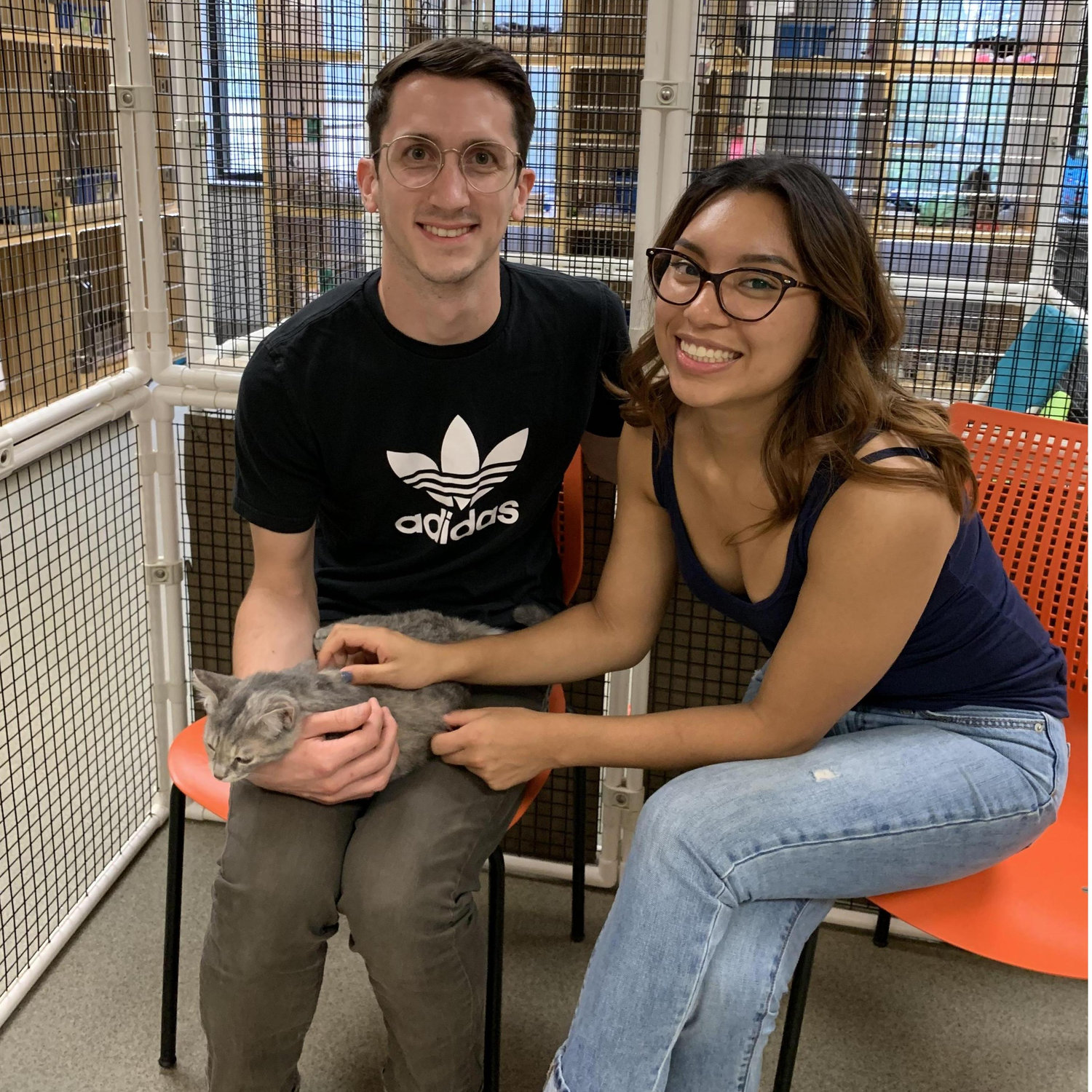 Dylan and I’s first pet together, her name is Mochi!