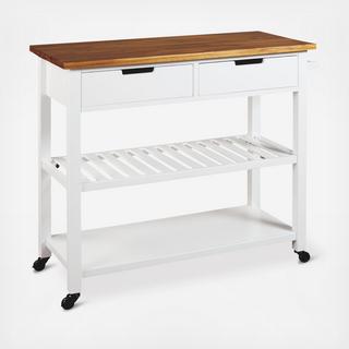 Withurst Drop Leaf Kitchen Cart