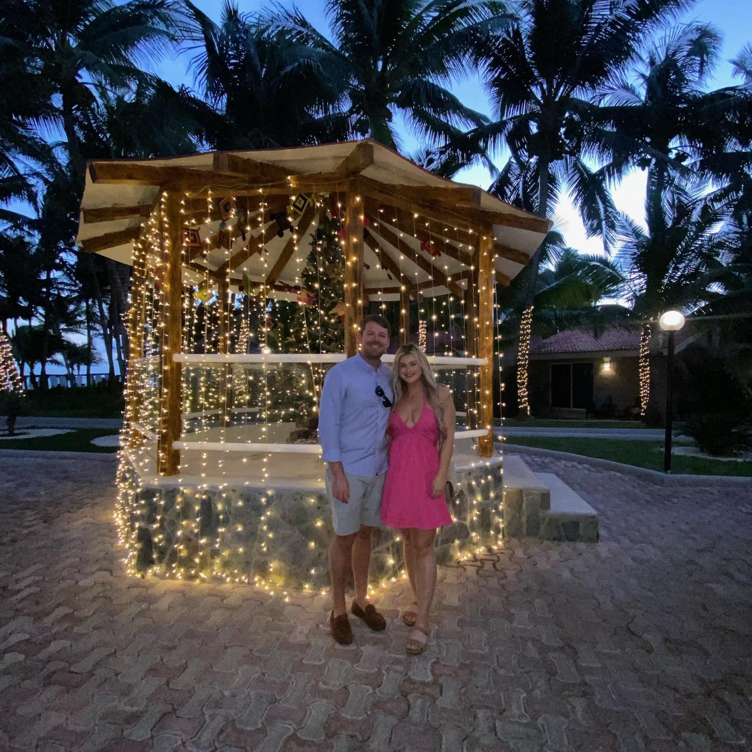 Our first vacation together in Mexico