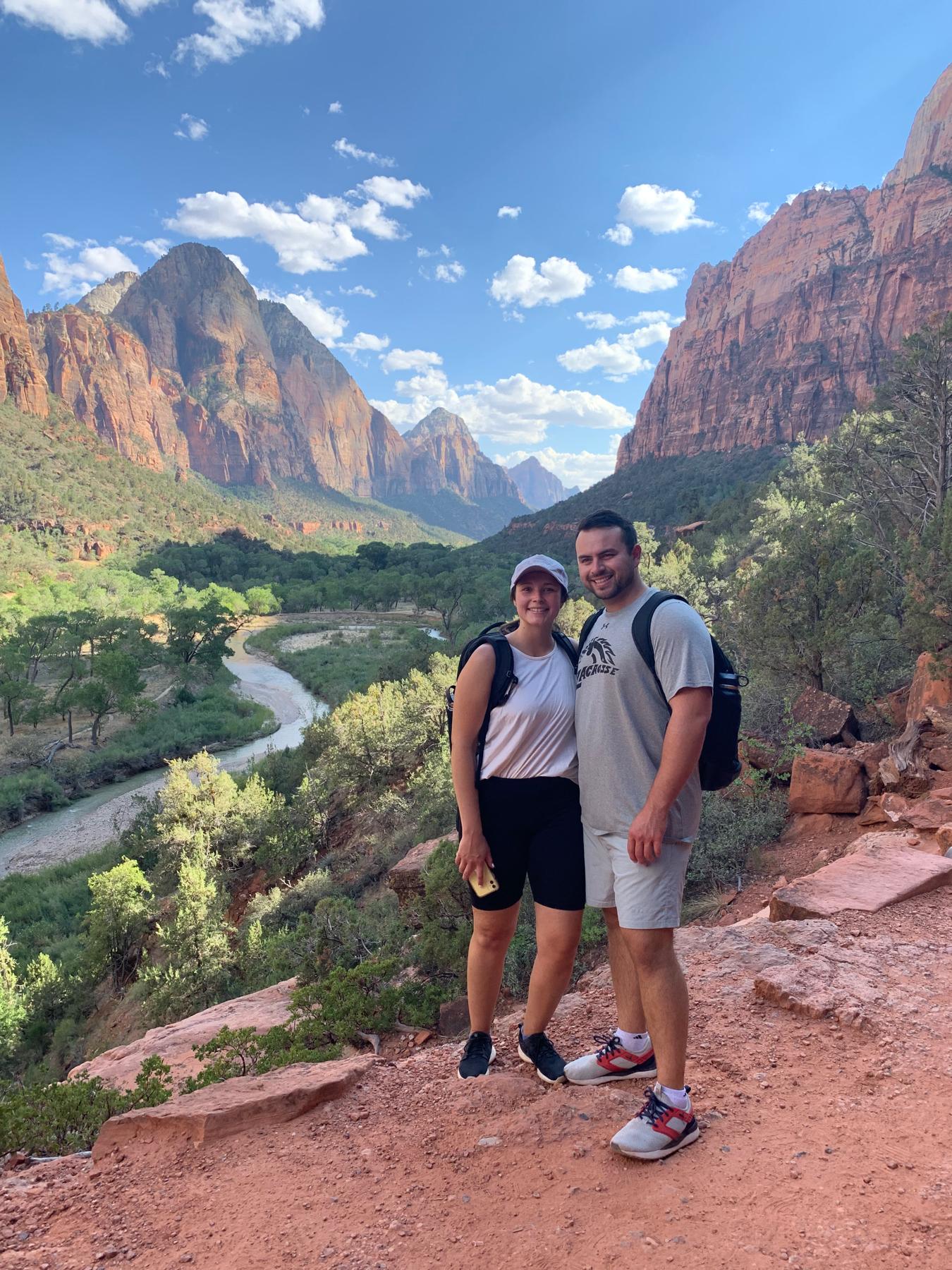 August 2021 - Our first big trip together to Las Vegas and Utah. We can't wait for many more trips to come!