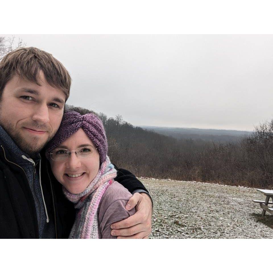 Hike at Turkey Run State Park, January 6