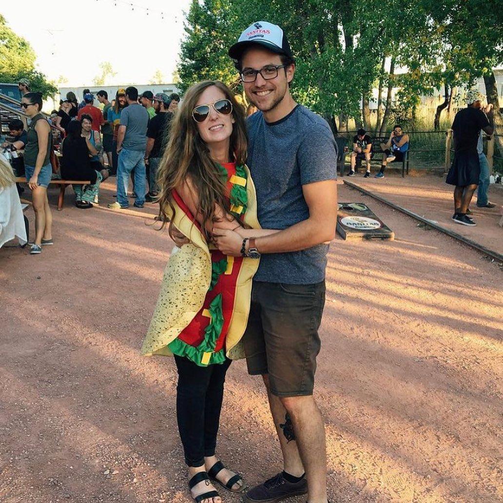 Two youngins in love with each other...and tacos.