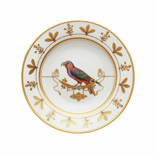Soup plate Volière Perroquet Nestor