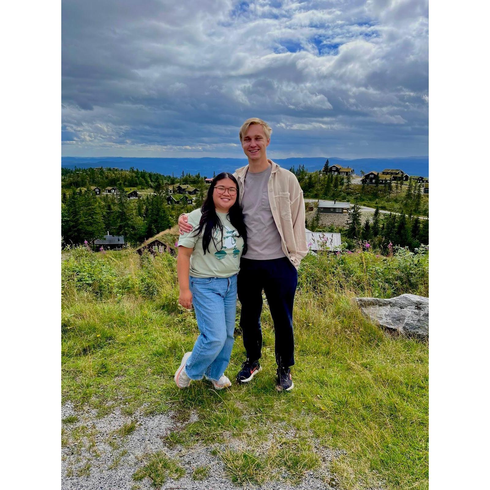 Us at Lifjell, Bø. August 2024