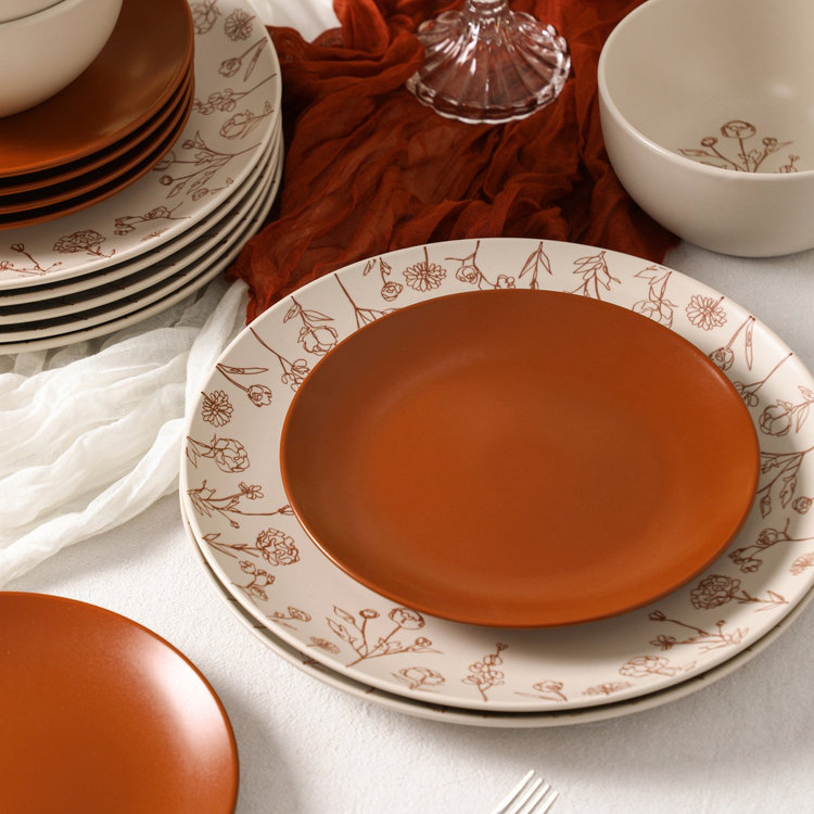 Stone Lain, Camelia 12-Piece Dinnerware Set, Service for 4 | Zola