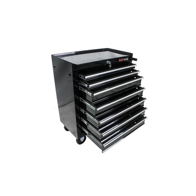7-Drawer Rolling Tool Chest with Wheels, Tool Cabinet on Wheels with Locking, Multifunctional Tool Cart on Wheels, Tool Storage Organizer Cabinets