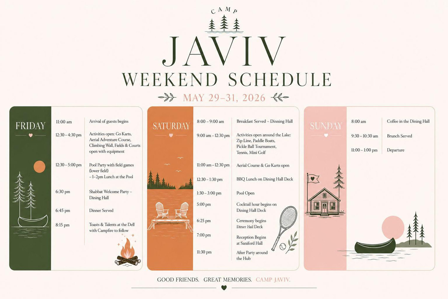 The Wedding Website of Jake Cyran and Aviv Hirt