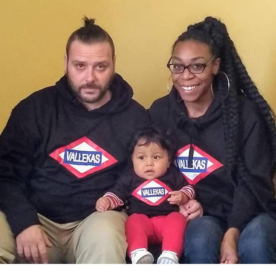 An impromptu family picture with our beautiful daughter!
