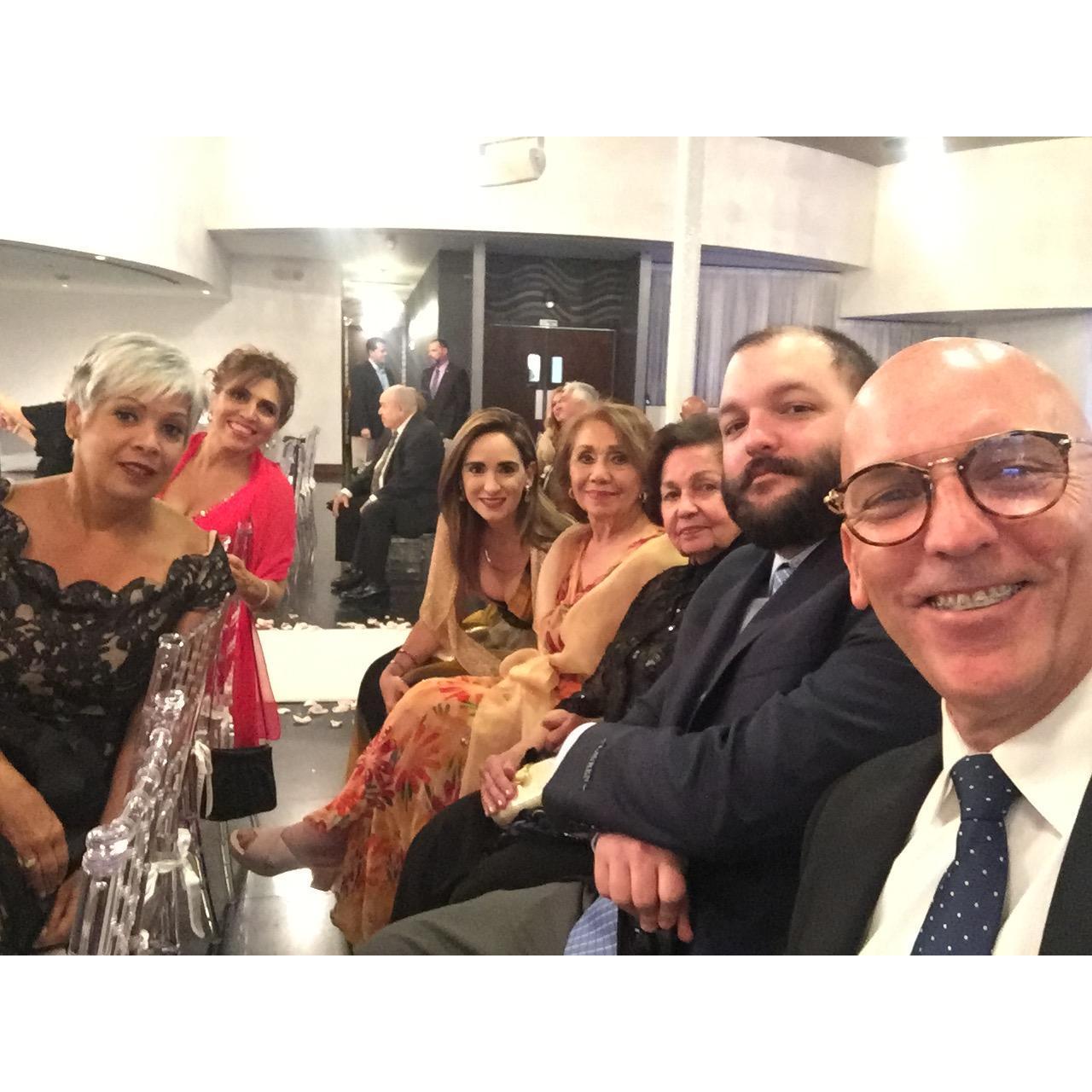 Con ili en el matrimonio de nuestra primita Andrea Mieres con Chris Rodriguez.