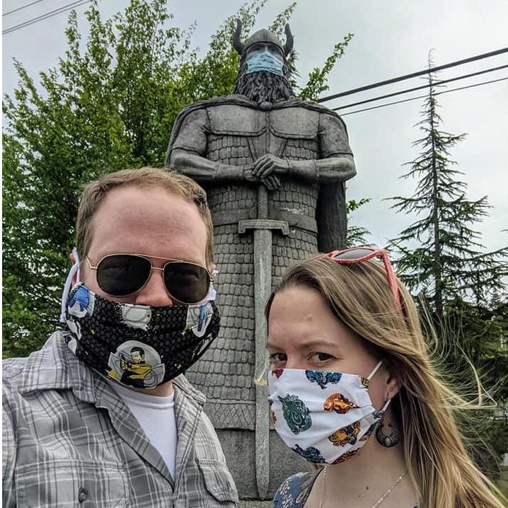 Took a day out on the ferry to Poulsbo during COVID times. April 2020