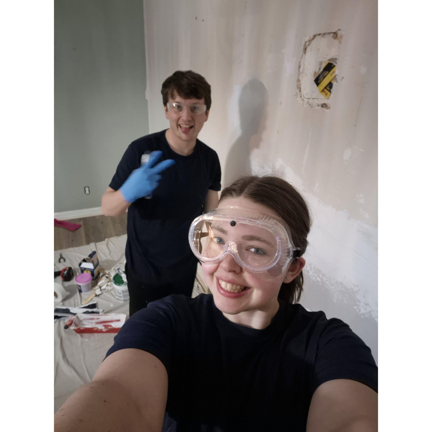 Our new house has come with many projects.
