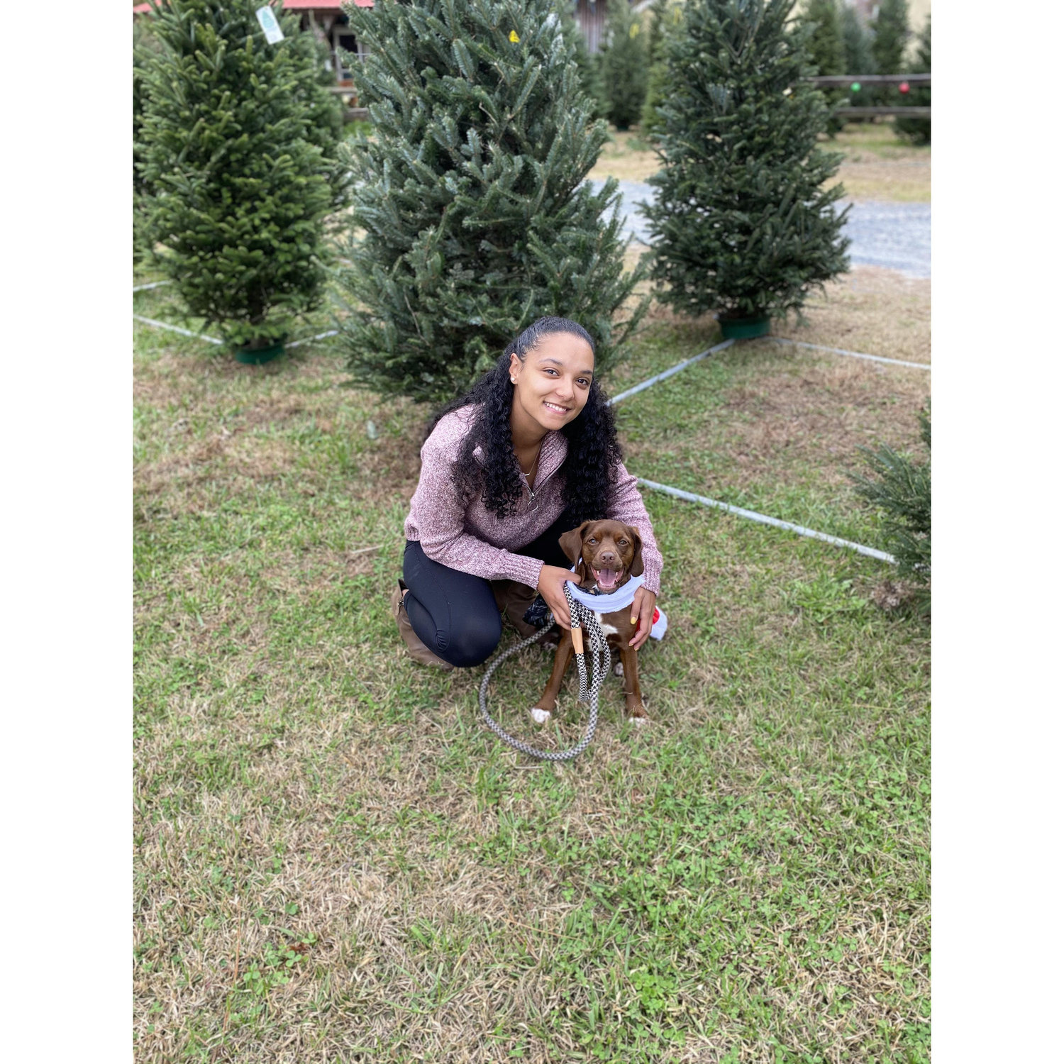 First christmas w/ Hazel