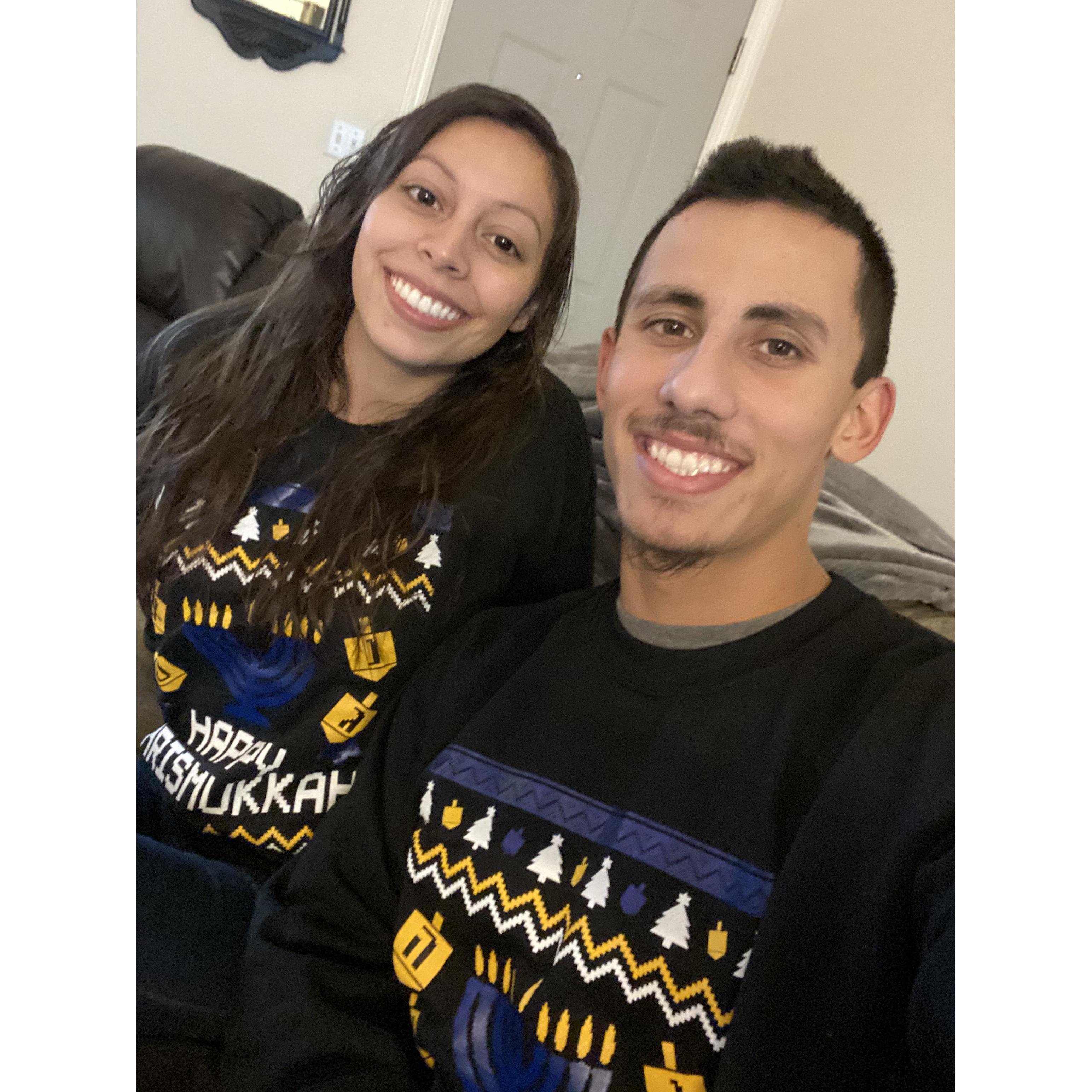 Matching sweater weather ☺️