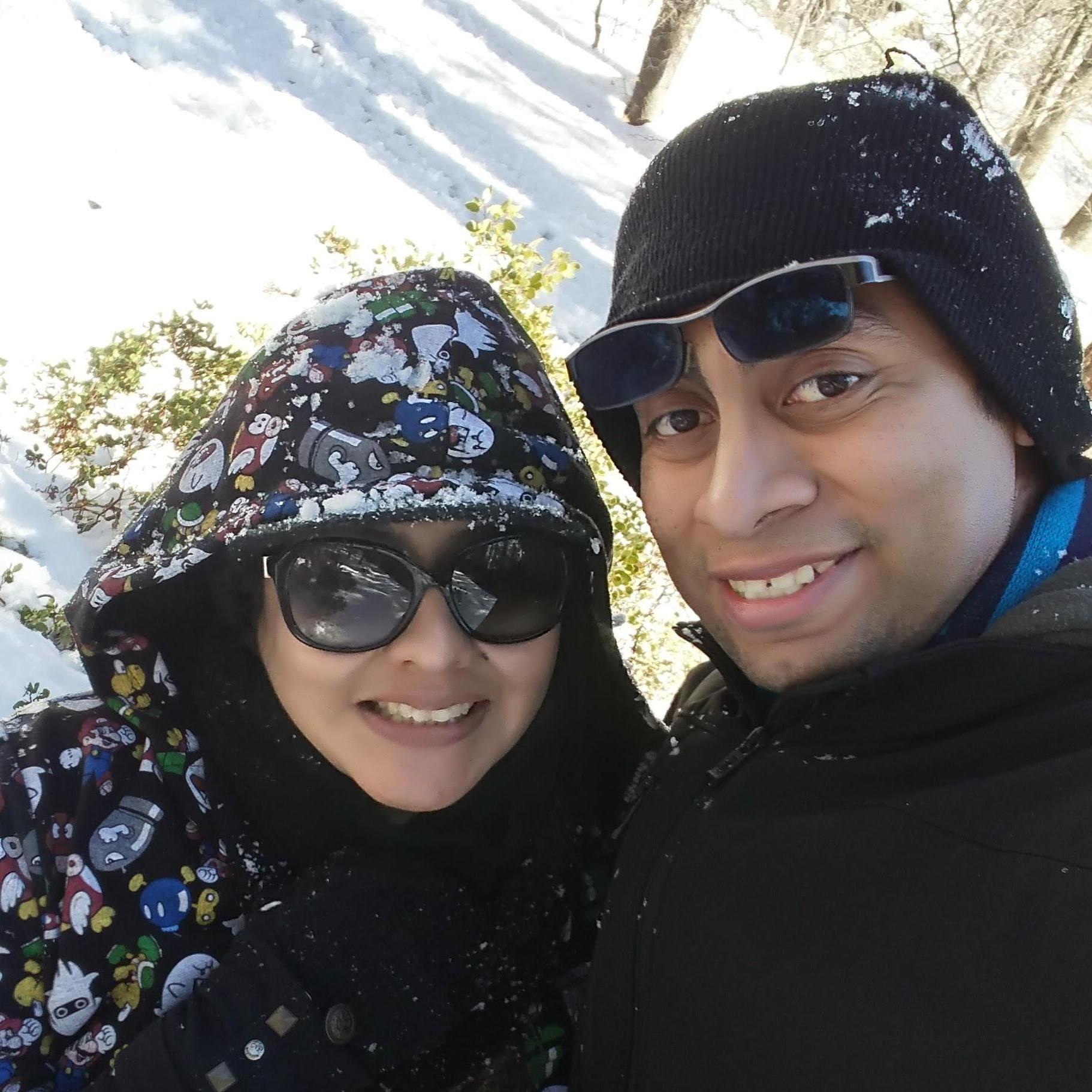 Snow day, tears were shed glasses lost and a newfound appreciation for handwarmers