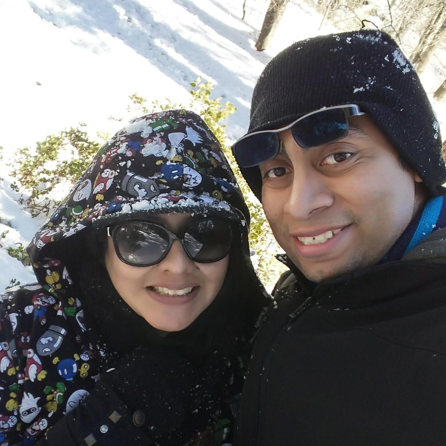 Snow day, tears were shed glasses lost and a newfound appreciation for handwarmers
