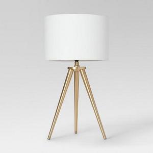 Delavan Tripod Table Lamp Brass Lamp Only - Project 62™