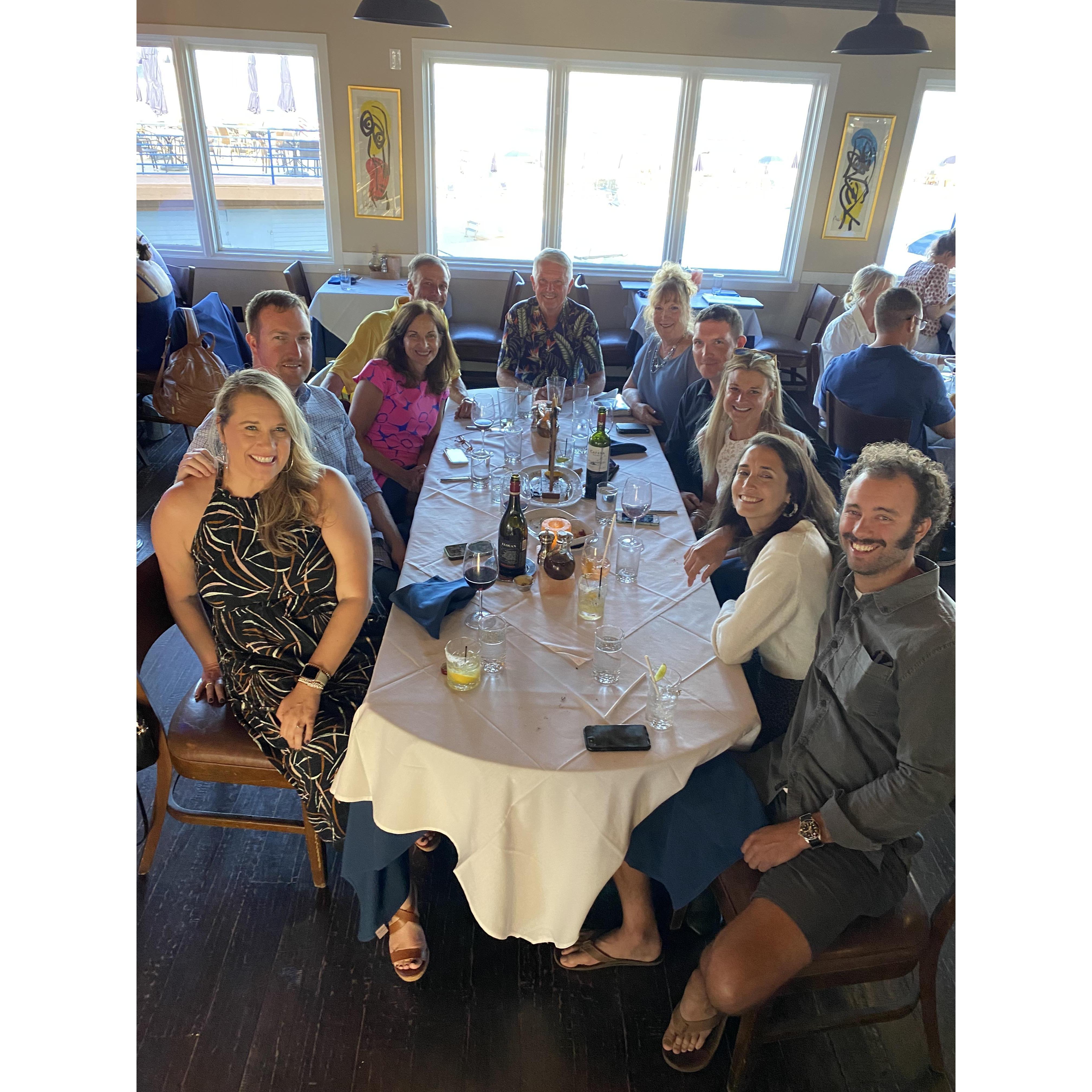 Celebrating Britt and Kevin's wedding in New Jersey this summer!