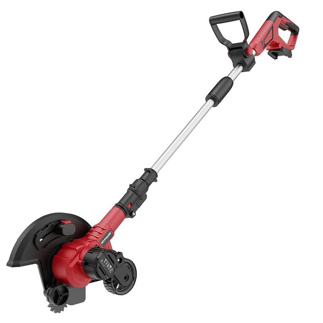 Brushless Lawn Edger Compatible with Milwaukee 18v Battery, Electric Cordless Edger/Trencher (Tool ONLY) 9’’ Blade, 3 Position Adjustable Depth, 180°Handle, Lightweight with Rear Wheel for Landscaping