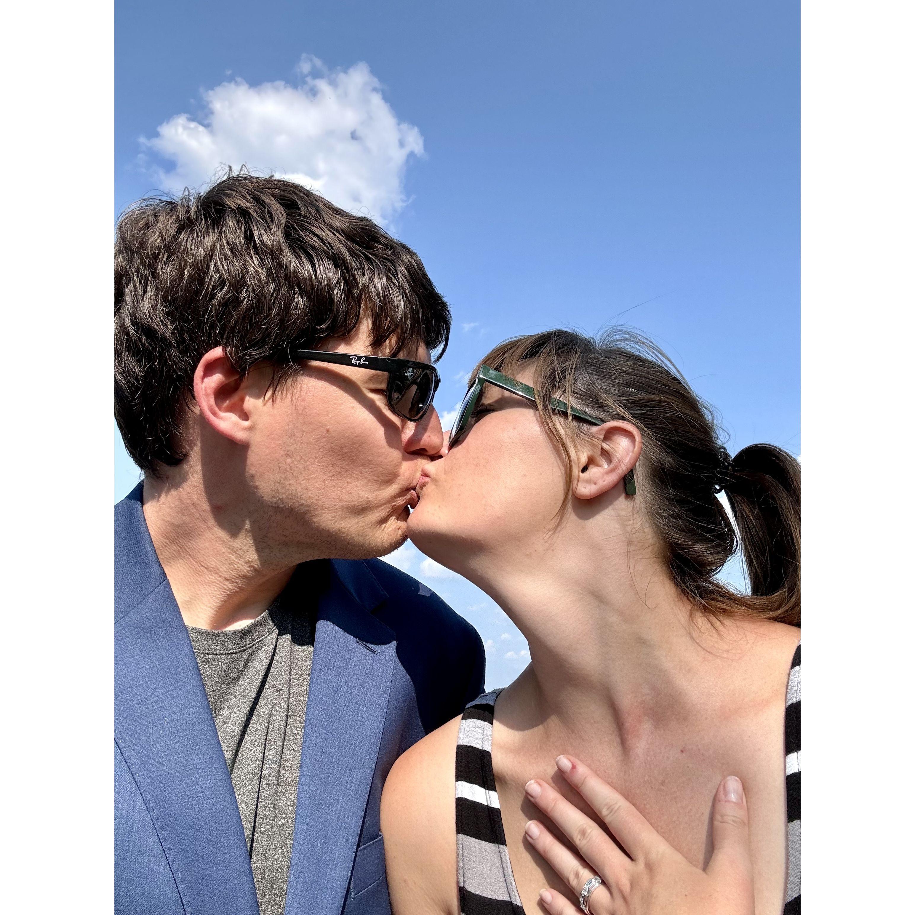 She said Yes!