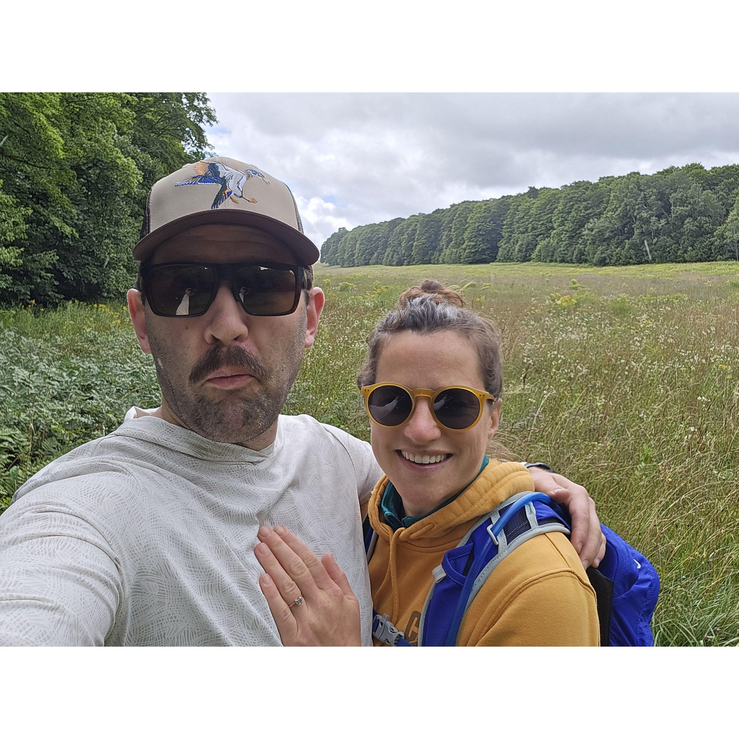 Engagement weekend hike!