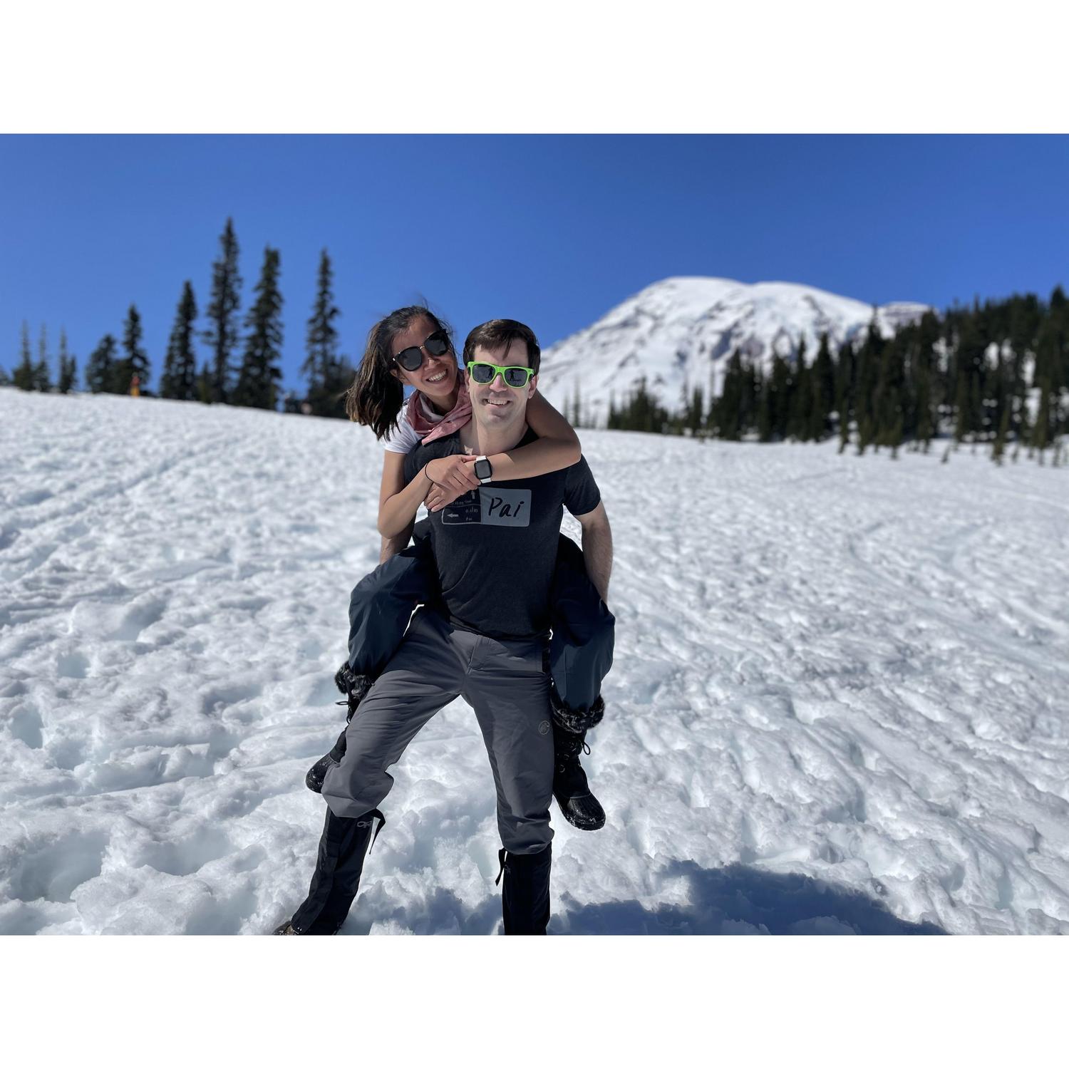 Adventure at Mt. Rainer.