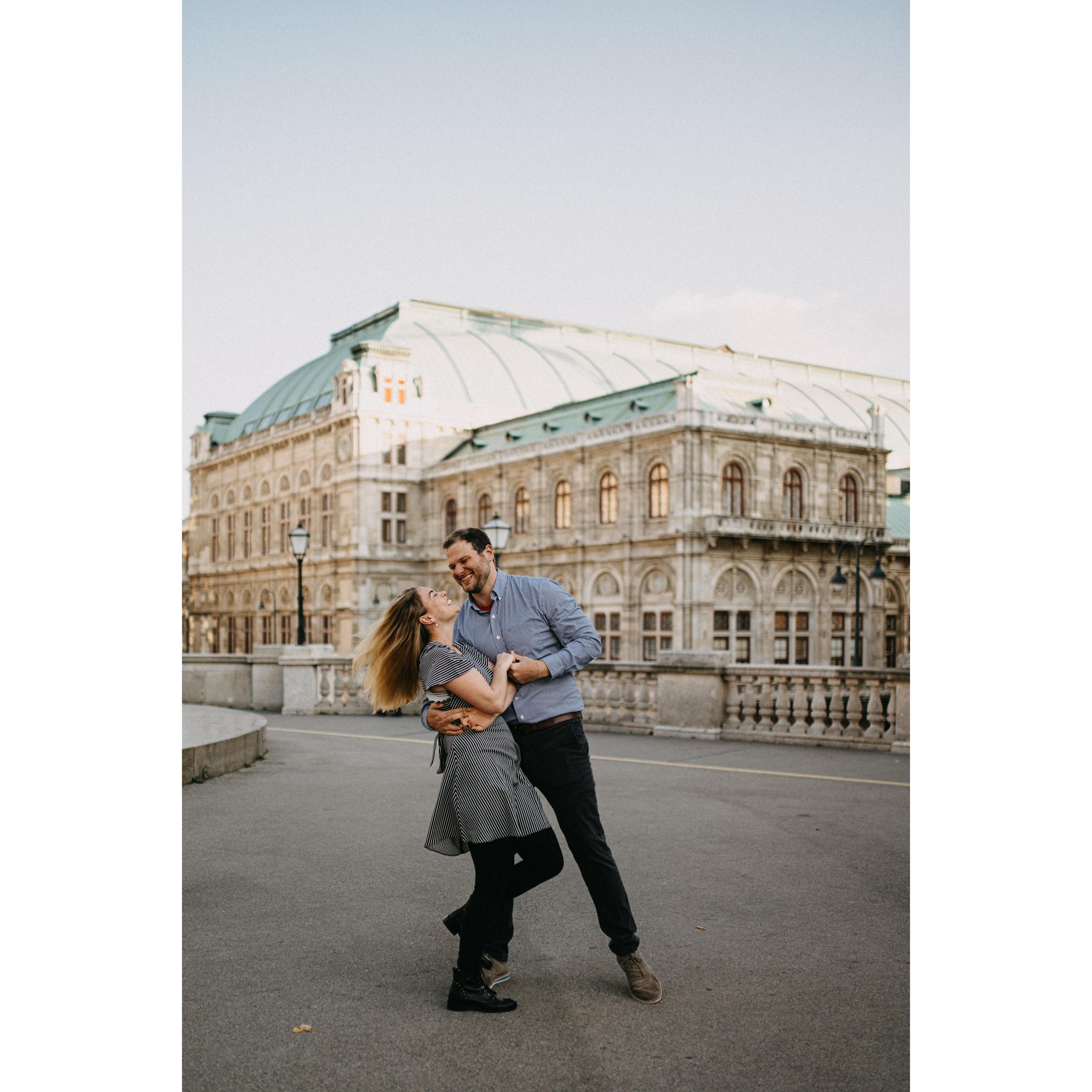 Dancing in Vienna, by the Staatsoper
