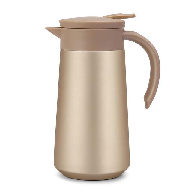 28oz Coffee Carafe Airpot Insulated Coffee Thermos Urn Stainless Steel Vacuum Thermal Pot Flask for Coffee, Hot Water, Tea, Hot Beverage